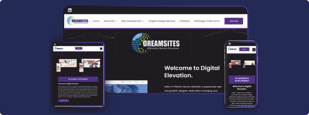 Dream Business Launch Website